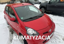 Toyota Aygo I 5 drzwi, niski przebieg, klimatyzacja, isofix, nowe opony zimowe