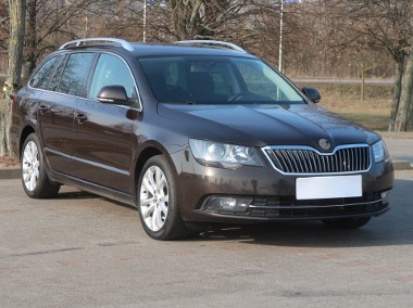 Skoda Superb II , Salon Polska, 170 KM, Navi, Xenon, Bi-Xenon, Klimatronic,-1