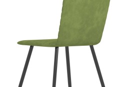 vidaXL Krzesła stołowe, 2 szt., zielone, aksamitne287806