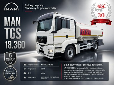MAN TGS 18.360 ADR MAN TGS 18.360 / CYSTERNA / ADR / EURO 5 / 11M3 / 1WŁ-1