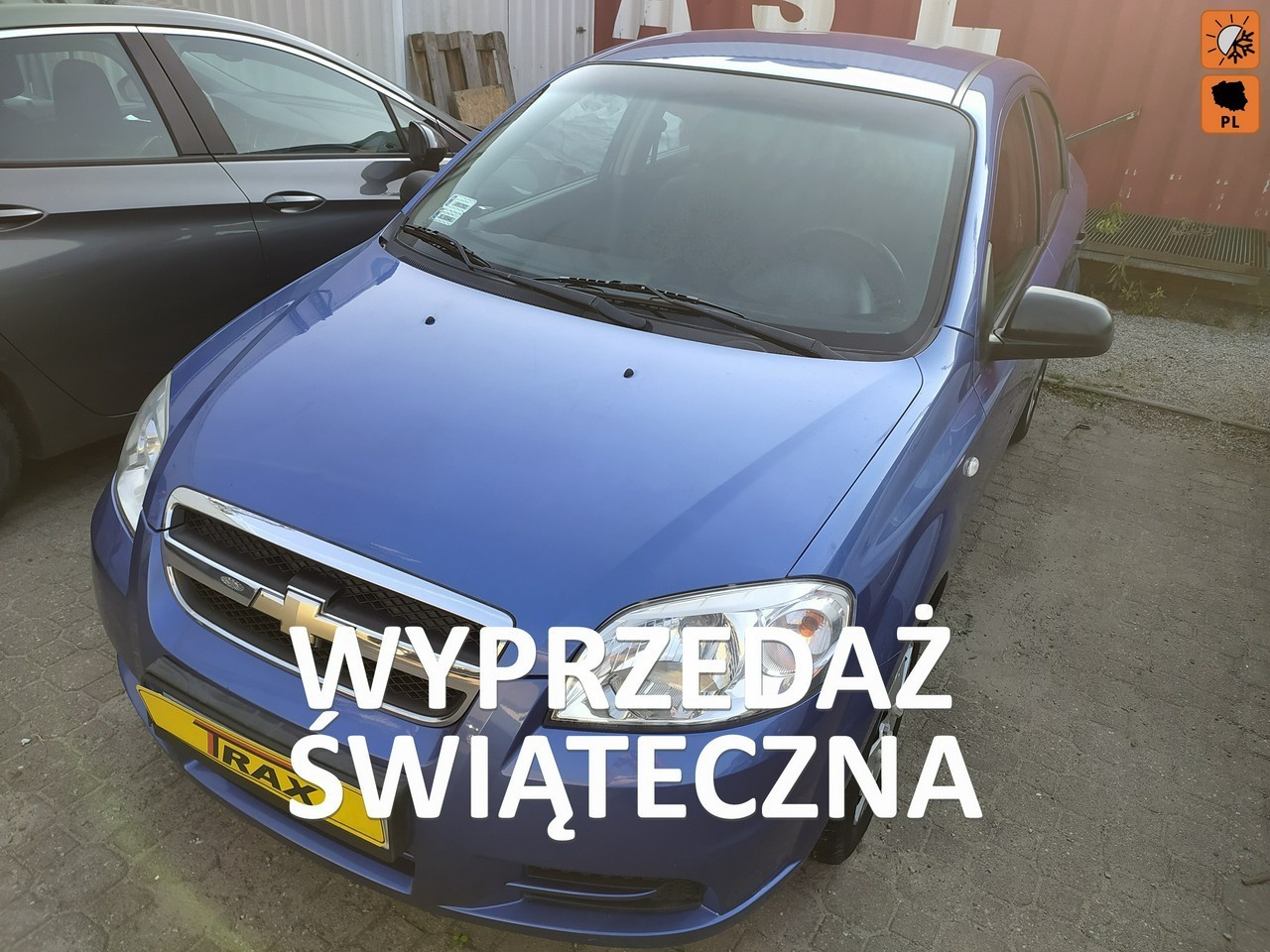 Chevrolet Aveo I (T200/T250) Chevrolet Aveo 1.2 72KM,Krajowy,niski przebieg