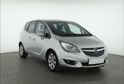 Opel Meriva B , Salon Polska, Skóra, Klimatronic, Tempomat, Parktronic