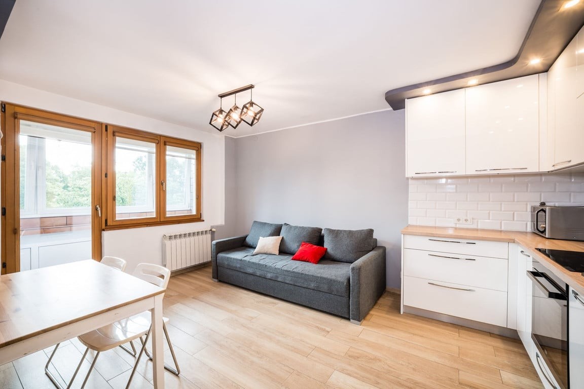 Łokietka | 3 pokoje | Do wejścia | Obok Parku Krowoderskiego | Loggia - Ansicht 2