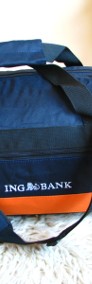 Mocna torba sportowo - turystyczna ING Bank 3-komorowa z kieszeniami -4