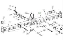 John Deere CTS - oś tylna dł. 3m AH157068