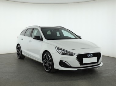 Hyundai i30 II , Automat, Skóra, Navi, Klimatronic, Tempomat, Parktronic,-1