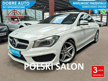 Mercedes-Benz Klasa CLA 1.6 122KM Automat, Navi, GrzaneFotele, Bi-Xenon, Ambiente,Parktronik-1
