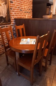 Solidne dębowe stoły i krzesła-3
