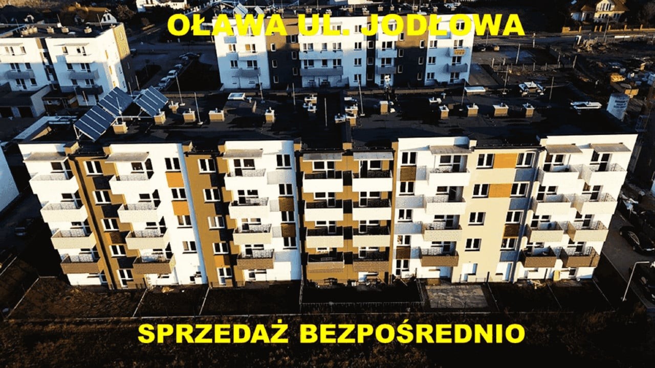 MIESZKANIE OŁAWA UL.JODŁOWA 2POKOJE+KUCHNIA-IIIPIĘTRO-45.15 m²-BALKON-WINDA - Widok 6