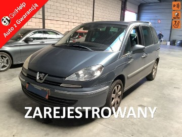 Peugeot 807 Elektrycznie drzwi/Tempomat/7 foteli/Parktronik/Alufelgi/Zarejestrow