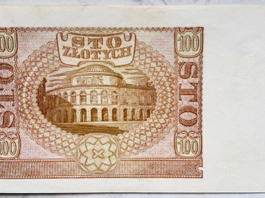 Banknot Polska GG Okupacja 100 Złotych zł 1940 rok r. Seria E Stan I/II AU -2