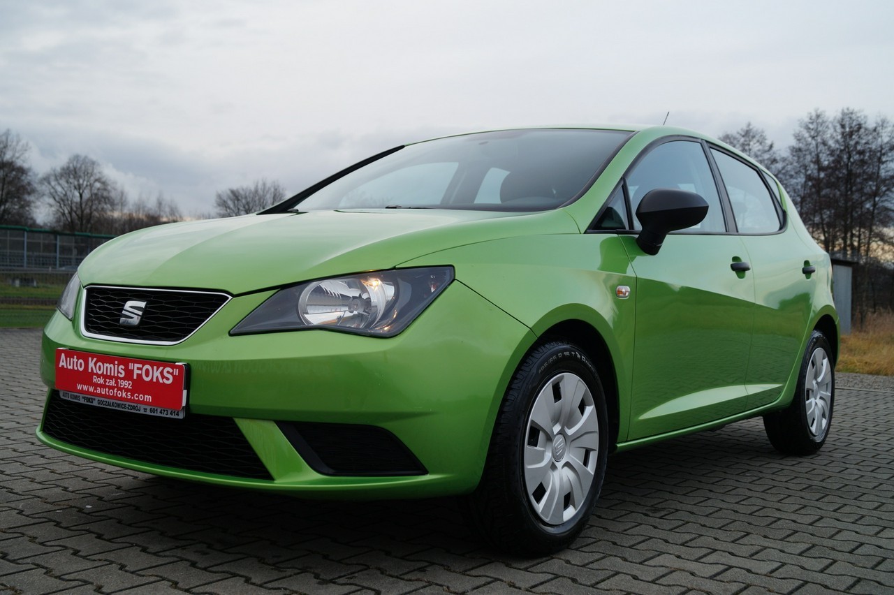 SEAT Ibiza V Salon PL II GI WŁ. OD 6 CIU LAT 104 TYS. KM. 85 KM ZADBANY IDEALNY