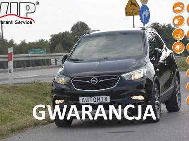 Opel Mokka Mokka X 1.6 gwarancja przebiegu bezwypadkowy skóra pakiet zimowy Android-1