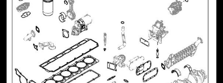 DZ10599 John Deere 8345R - Zestaw remontowy silnika-1