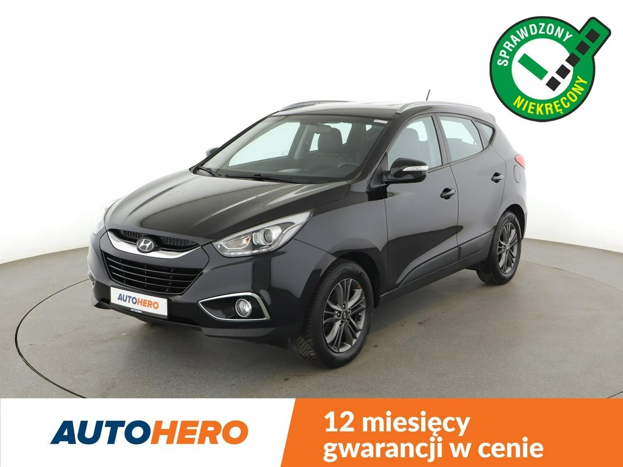 Hyundai ix35 niski przebieg półskóra PDC grzane fotele tempomat klima-auto