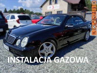 Mercedes-Benz Klasa CLK Elegance 2.3 LPG Kompressor 198 KM Cabrio Coupe Automat Stan BDB-1