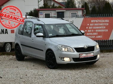 Skoda Roomster I 1.6TDi 90KM 2010r. SALON lift Klima TEMPOMAT isofix POLECAM-1