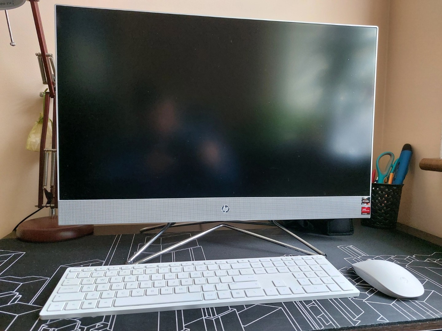 HP All in One 16GB RAM, 500SSD, Ryzen 5 27 cali Win10 Gratka.pl