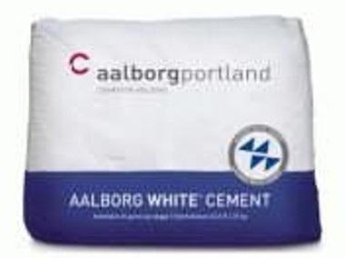 CEMENT biały - AALBORG white cement - worki 25 kg, bardzo mocny 78 MPa-1