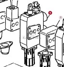 Massey Ferguson 3690 Zawór Przepływowy Rozdzielacz Dystrybutor CZĘŚCI 3582518M1