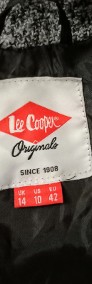 Lee Cooper piękny i cieplutki płaszcz jesienno-zimowy z wełną Bardzo elegancki-3