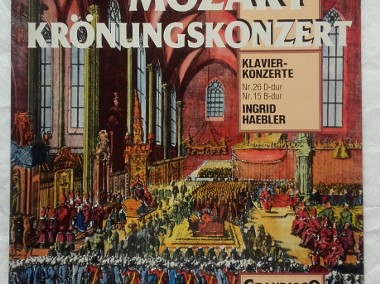 Mozart, koncert na fortepian i orkiestrę, winyl 1979 r.-1