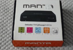 Tuner DVB-T Manta odtwarzacz plików MP3 MP4 JPG