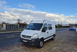 Opel Movano II 2,5 114KM* 6 osób *ZADBANY*255-tys km * Wspomaganie* HAK*