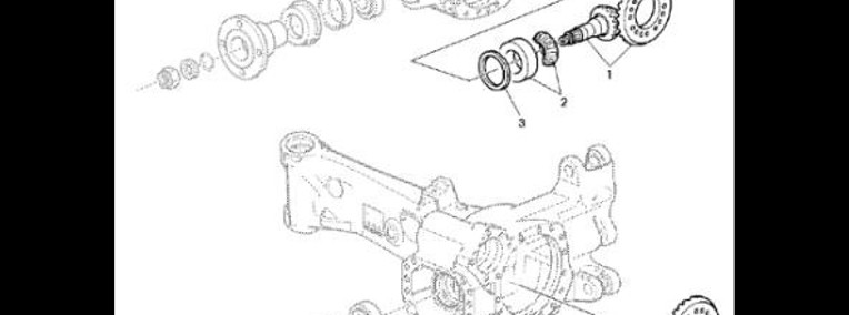 John Deere 7530 Premium - Przekładnia zębata stoźkowa AL175762-1