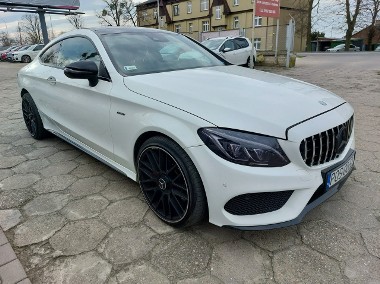 Mercedes-Benz Klasa C W205 43 AMG 2,2 CDI Coupe Aktywny wydech Kamera Skóra Zarejestrowany-1