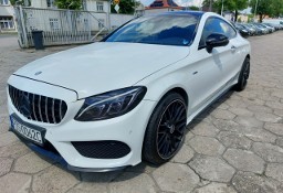 Mercedes-Benz Klasa C W205 43 AMG 2,2 CDI Coupe Aktywny wydech Kamera Skóra Zarejestrowany