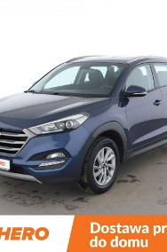 Hyundai Tucson III 1.6 Blue 6MT Klimatronik Tempomat Navi GrzaneFotele Kierownica LED P-2