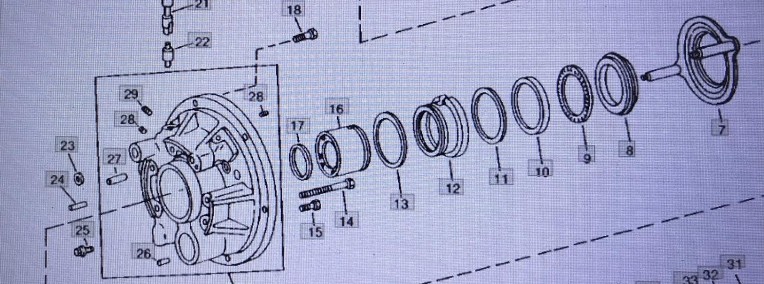 John Deere RE10529/R61660/RE193237/obudowa/John Deere 4555/4755/4955-1