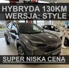 Toyota Yaris Cross 130KM Style Super Niska Cena Kamera Czujniki Światła Led 1278zł