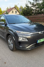 Hyundai Kona 100% elektryk Bogate wyposażenie DARMOWE Parkingi - 300KM zasięgu-2