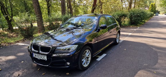 Seria 3 BMW 3 E90, czarny, 100% wiarygodny - od osoby prywatnej