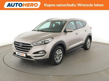 Hyundai Tucson III 4x4 navi klima auto kamera i czujniki parkowania grzane fotele-1