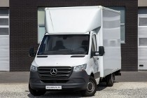 Mercedes-Benz Sprinter 314 KONTENER Niskopodwoziowy tylny stopień/próg + wyciągana rampa