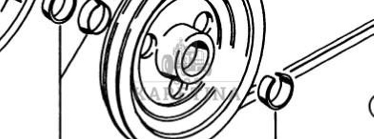 Claas Lexion 570 Koło Pasowe Napędu Młocarni 0007698510 00 0769 851 0-1