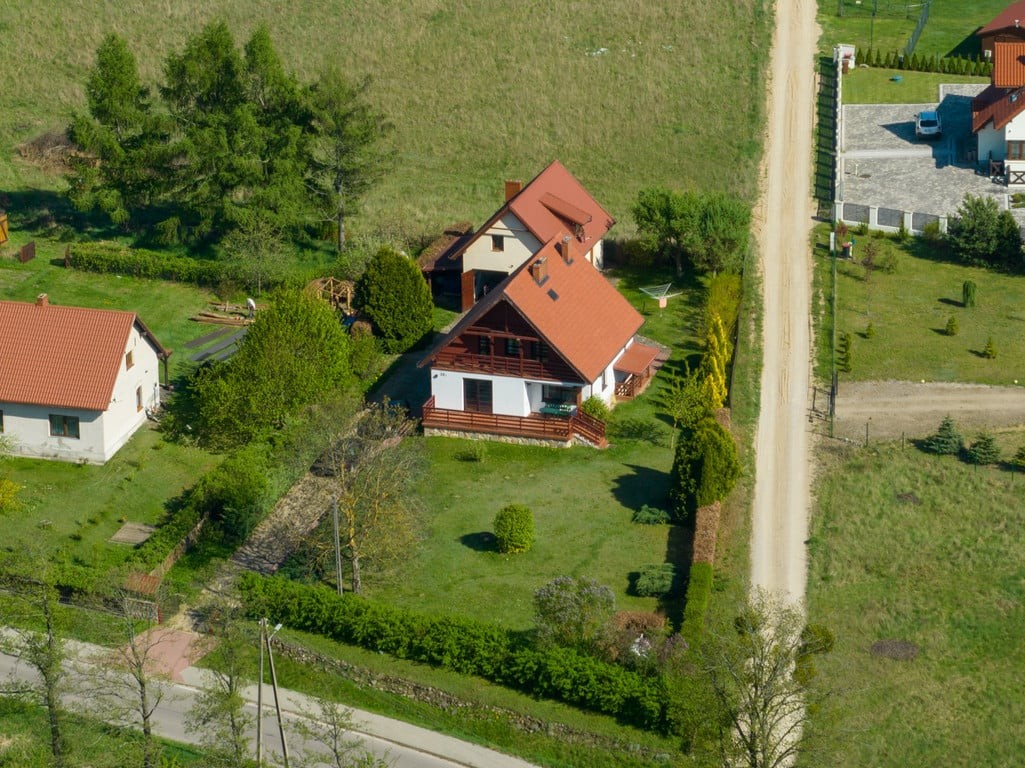 Wyjątkowy dom z widokiem na jezioro Wejsunek