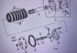 John Deere R72037/osłona sprzęgła/John Deere 4555/4755/4955
