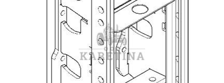 Massey Ferguson 5410 Belka Zaczepowa Wspornik Zaczep 4307379M95 4367582M1-1