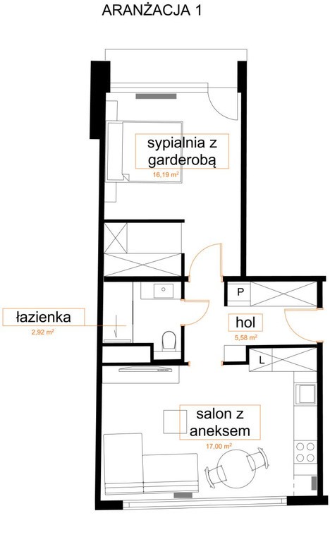 2 pokoje/ Wola/ Świetna lokalizacja/ Od zaraz - Widok 5