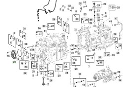 John Deere 6230 6250 - pompa oleju transmisyjna AL227080