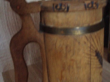 Kufel drewniany z 1942r-1
