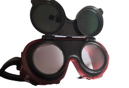 Gogle, okulary ochronne spawalnicze BHP - uchylny (łabędź) 