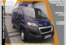 Peugeot Boxer Model L1H1, gwarancja, kamera cofania, czujniki, klima