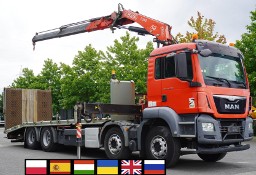 MAN TGA TGS 35.360 E6 8×2 / HDS Fassi F235A.2.22 / pilot / 100 MTH! 255790