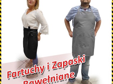 Bawełniane Fartuchy kuchenne - Grube i wytrzymałe - Producent-1