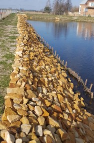 Kamień na umocnienie brzegów skarp zbiorników retencyjnych stawu jeziora rzeki -2